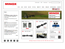 Tablet Screenshot of minox.de